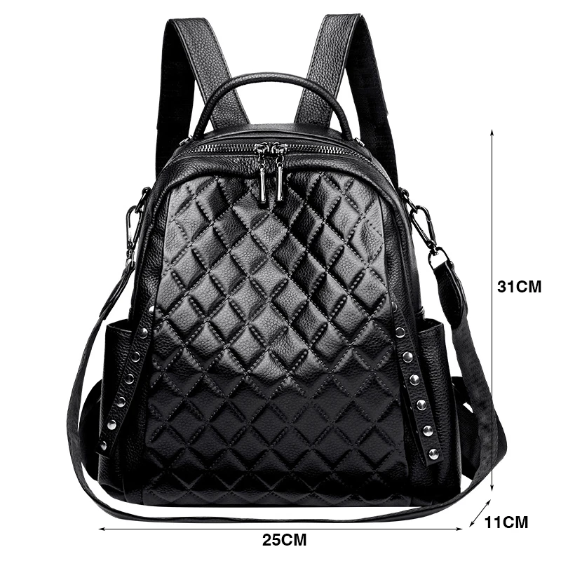Đinh Tán Thời Trang Da Thật Ch - đánh giá và giá Luxury Zipper Bags