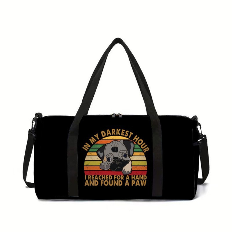 Luxury Novelty Cool pug Dog 3D - đánh giá và giá Luxury Yoga Bags