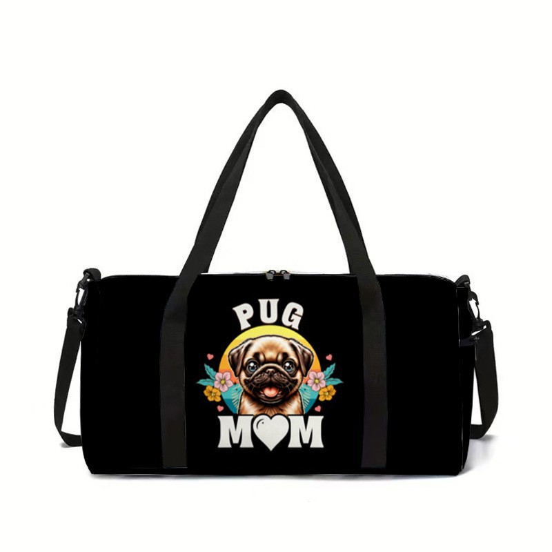 Luxury Novelty Cool pug Dog 3D - đánh giá và giá Luxury Yoga Bags