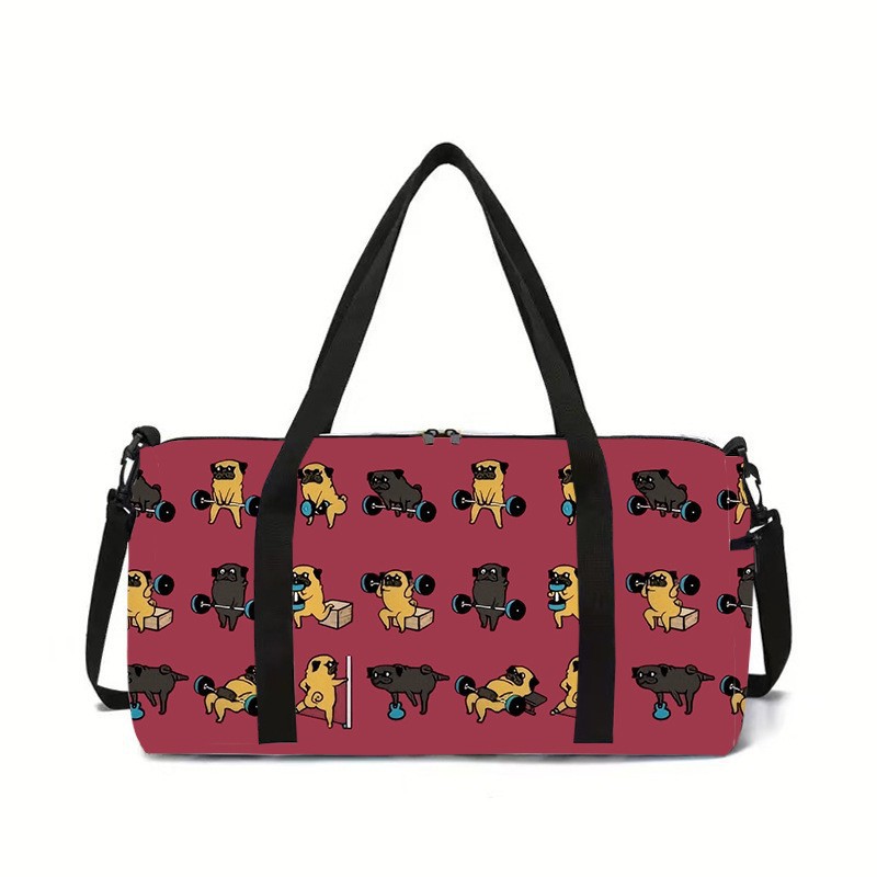 Luxury Novelty Cool pug Dog 3D - đánh giá và giá Luxury Yoga Bags