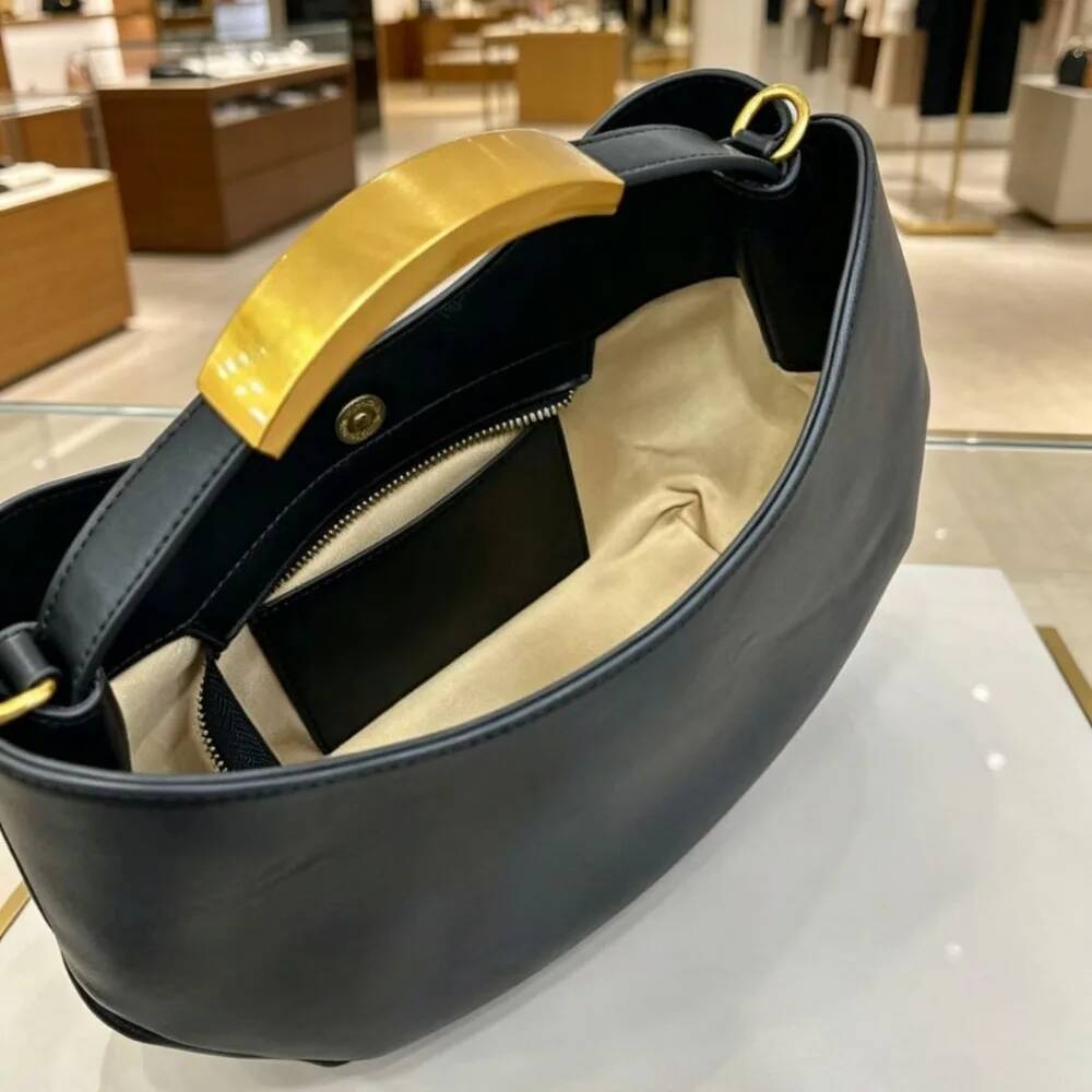 Demi-cercle Women Golden Lette - đánh giá và giá Luxury Bags Sell