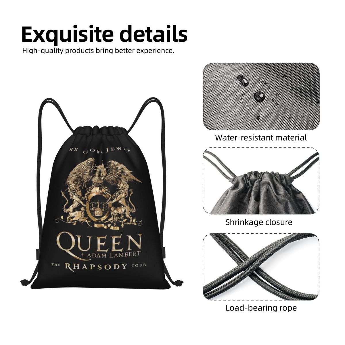 Custom Freddie Mercury Crown D - đánh giá và giá Luxury Yoga Bags