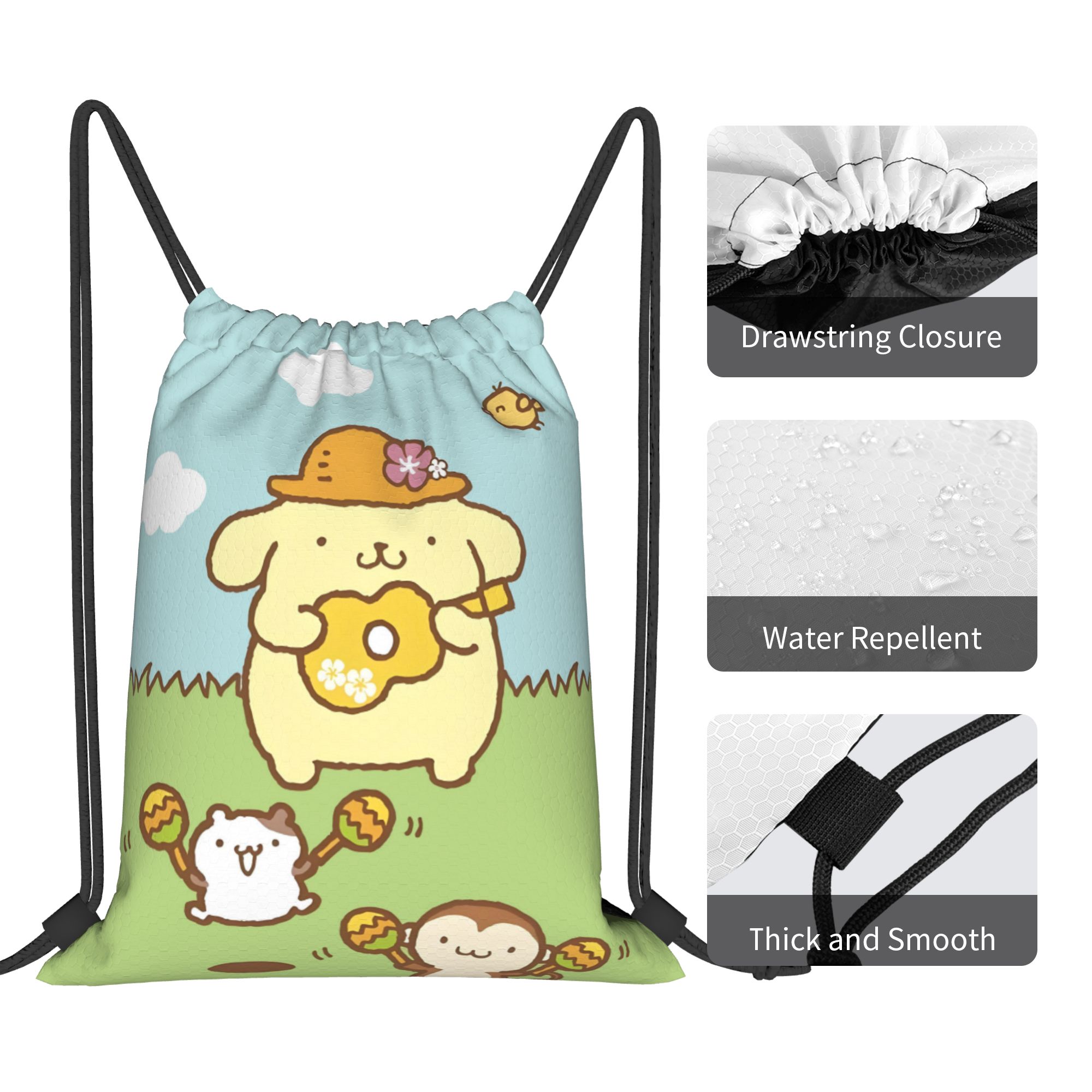 Custom P-Pompompurines Drawstr - đánh giá và giá Luxury Yoga Bags