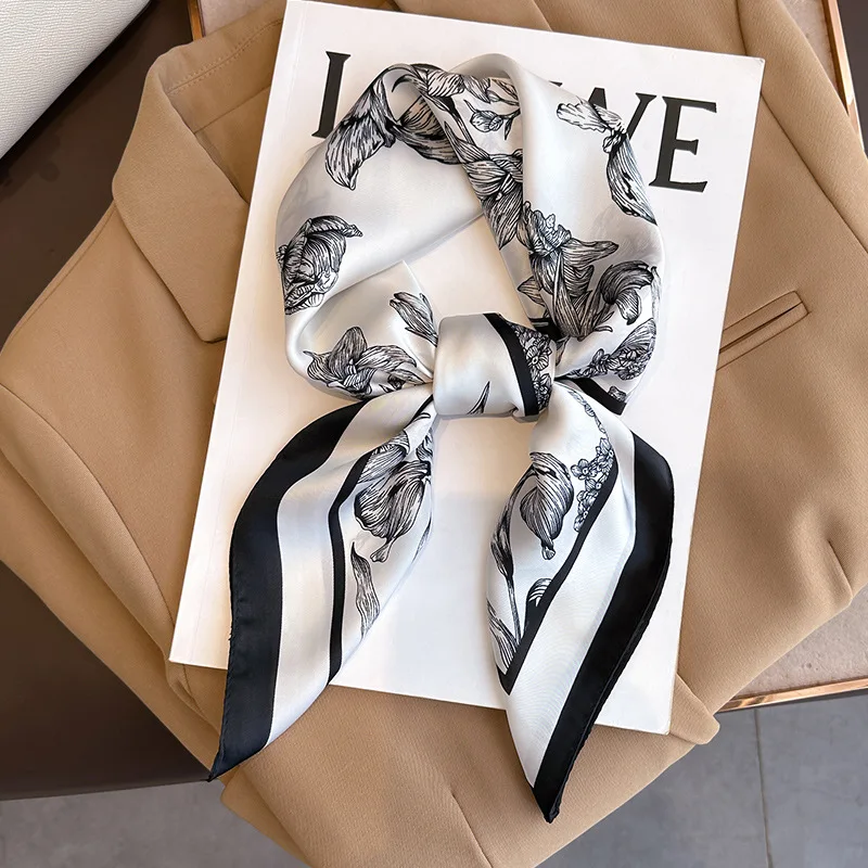 70*70cm Luxury Floral Print Si - đánh giá và giá Luxury Bags Casual