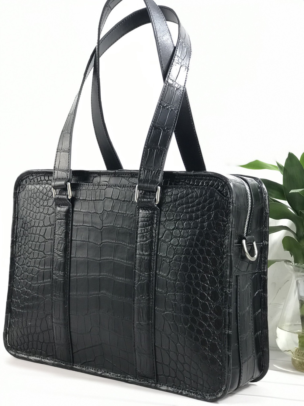 New Crocodile Leather Laptop B - đánh giá và giá Luxury Bags Made